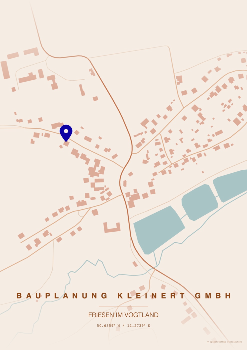 Bauplanung Kleinert GmbH — Standort Friesen im Vogtland